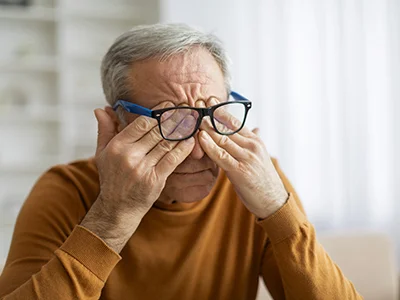 Síntomas de cataratas en adultos mayores